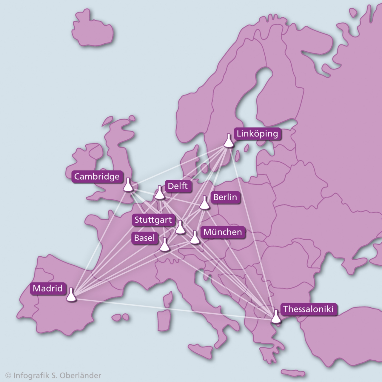 Map of the LiLa Consortium