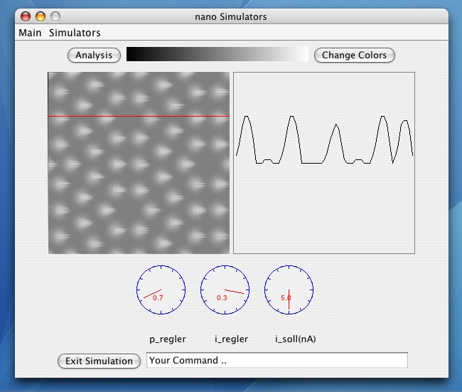 NanoSimulator Screenshot
